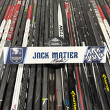 MATIER WHITE PLAYOFF 23-24 SIGNED NAMEPLATE