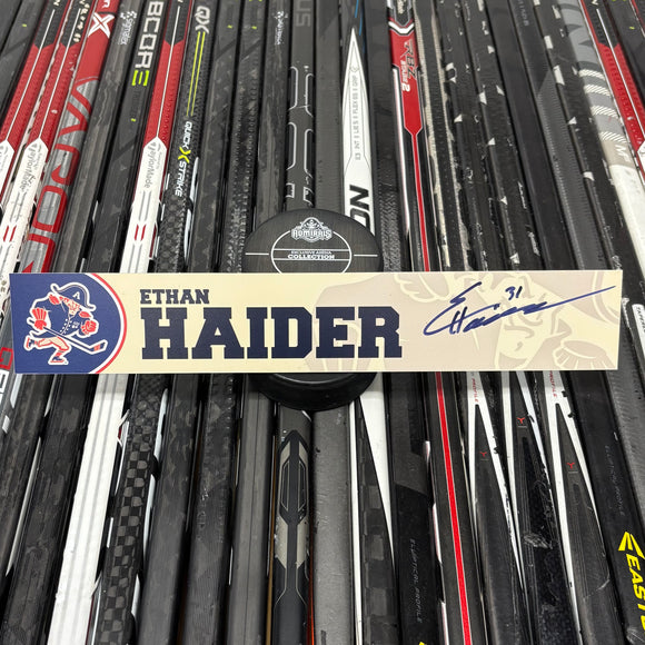 HAIDER FX-CREAM 24-25 SIGNED NAMEPLATE
