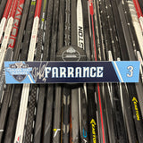 FARRANCE NAVY PLAYOFF 21-22 SIGNED NAMEPLATE