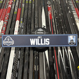 WILLIS UNSIGNED NAMEPLATE