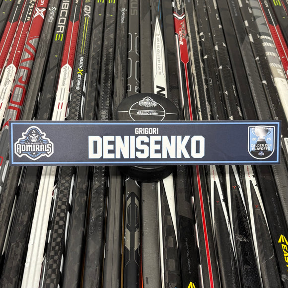 DENISENKO UNSIGNED NAMEPLATE