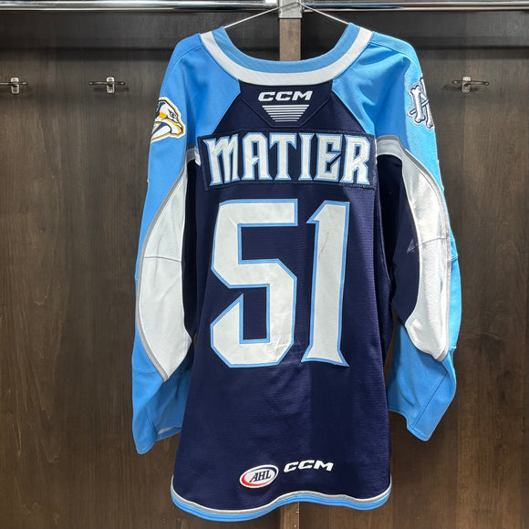 MATIER NAVY 24-25 AUTHENTIC JERSEY