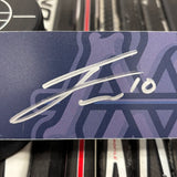 FRASCA NAVY 24-25 SIGNED NAMEPLATE