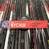 NYCHUCK FX-RED 24-25 SIGNED NAMEPLATE