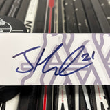 HANZEL WHITE 24-25 SIGNED NAMEPLATE