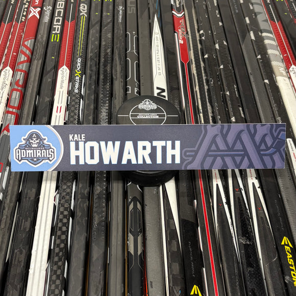 HOWARTH UNSIGNED NAMEPLATE