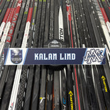LIND UNSIGNED NAMEPLATE