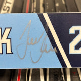 KONDELIK LIGHT BLUE 21-22 SIGNED NAMEPLATE