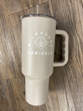 TUMBLER 40oz HANDLE SAND