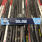 SOLOW NAVY PLAYOFF 21-22 SIGNED NAMEPLATE