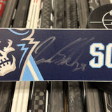 SOLOW NAVY 21-22 SIGNED NAMEPLATE