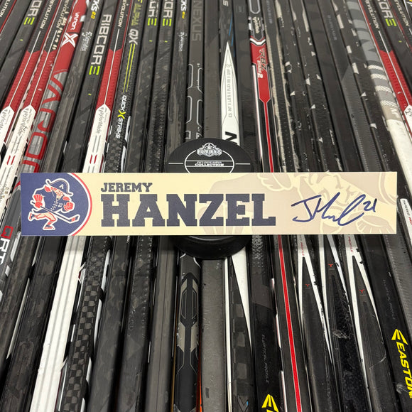 HANZEL FX-CREAM 24-25 SIGNED NAMEPLATE