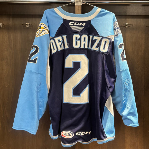 DEL GAIZO NAVY 24-25 AUTHENTIC JERSEY