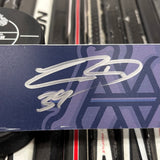 NYCHUCK NAVY 24-25 SIGNED NAMEPLATE