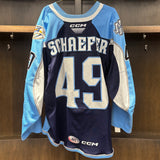 SCHAEFER NAVY 25-26 AUTHENTIC JERSEY