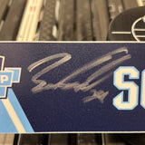 SOLOW NAVY PLAYOFF 21-22 SIGNED NAMEPLATE