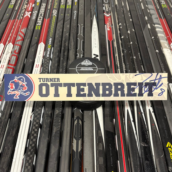 OTTENBREIT FX-CREAM 24-25 SIGNED NAMEPLATE