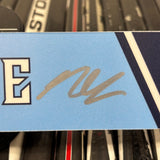 BURKE LIGHT BLUE 21-22 SIGNED NAMEPLATE