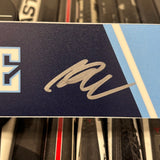 BURKE NAVY PLAYOFF 21-22 SIGNED NAMEPLATE