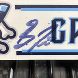 LUCE WHITE 23-24 SIGNED NAMEPLATE