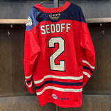 SEDOFF RED FX 25-26 AUTHENTIC JERSEY