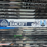 BANCROFT WHITE PLAYOFFS 25-26 SIGNED NAMEPLATE