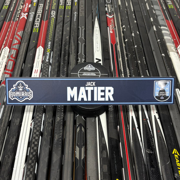 MATIER UNSIGNED NAMEPLATE