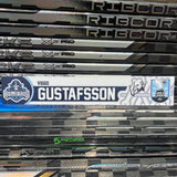 GUSTAFSSON WHITE PLAYOFFS 25-26 SIGNED NAMEPLATE