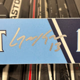 KNOTT LT BLUE PLAYOFF 21-22 SIGNED NAMEPLATE