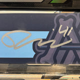 EDSTROM NAVY PLAYOFFS 25-26 SIGNED NAMEPLATE