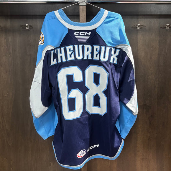 L'HEUREUX NAVY 24-25 AUTHENTIC JERSEY