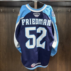 FRIEDMAN NAVY 24-25 AUTHENTIC JERSEY