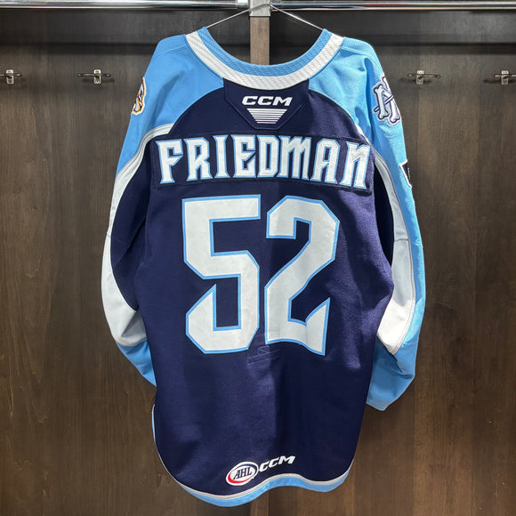 FRIEDMAN NAVY 24-25 AUTHENTIC JERSEY