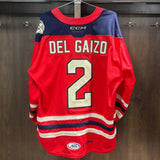 DEL GAIZO RED FX 24-25 AUTHENTIC JERSEY