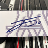 FRASCA WHITE 24-25 SIGNED NAMEPLATE