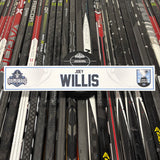 WILLIS UNSIGNED NAMEPLATE