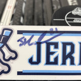 HANZEL WHITE 23-24 SIGNED NAMEPLATE