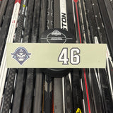 BLANK #46 UNSIGNED NAMEPLATE