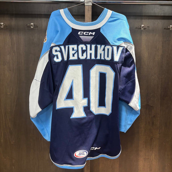 SVECHKOV NAVY 24-25 AUTHENTIC JERSEY