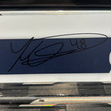 LIND WHITE PLAYOFFS 25-26 SIGNED NAMEPLATE