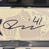 EDSTROM CREAM-FAUX 25-26 SIGNED NAMEPLATE