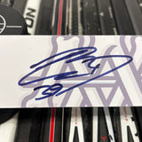 NYCHUCK WHITE 24-25 SIGNED NAMEPLATE