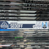 SEDOFF WHITE PLAYOFFS 25-26 SIGNED NAMEPLATE