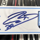NYCHUCK PLAYOFF 24-25 SIGNED NAMEPLATE