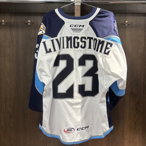 LIVINGSTONE WHITE 24-25 AUTHENTIC JERSEY