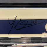 LIND CREAM-FAUX 25-26 SIGNED NAMEPLATE