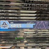 HAYES NAVY 25-26 SIGNED NAMEPLATE