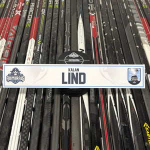 LIND UNSIGNED NAMEPLATE