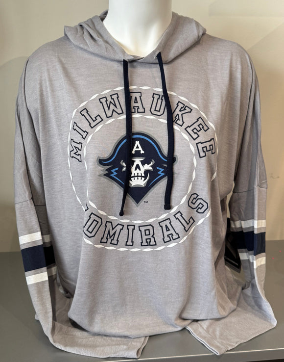 LADIES LONG SLEEVE TEE HOOD RINGARDE
