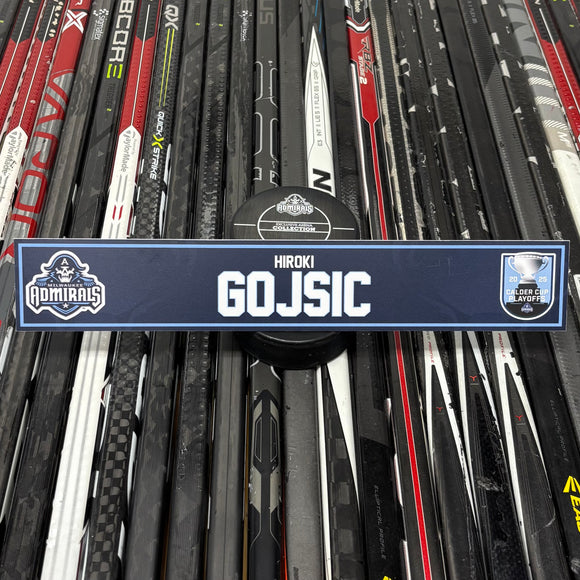 GOJSIC UNSIGNED NAMEPLATE